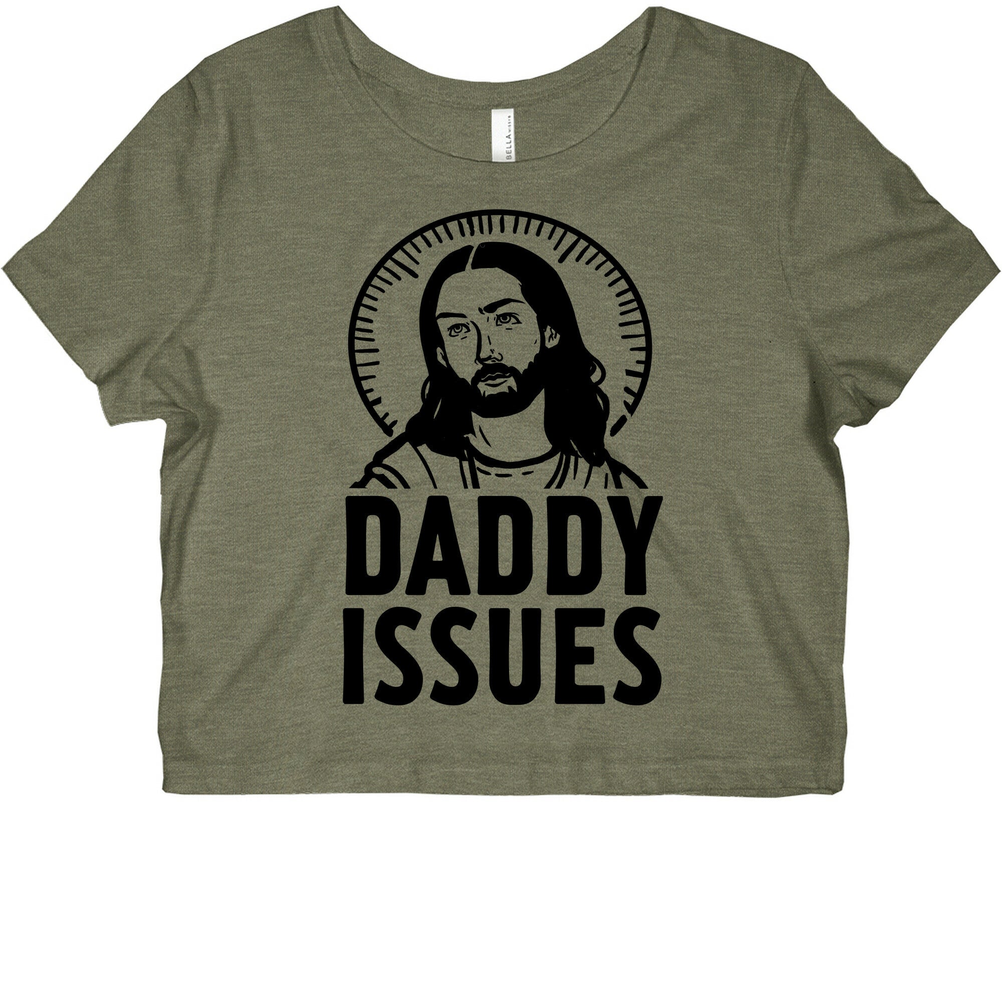 Daddy Issues Jesus Graphic Baby Tee